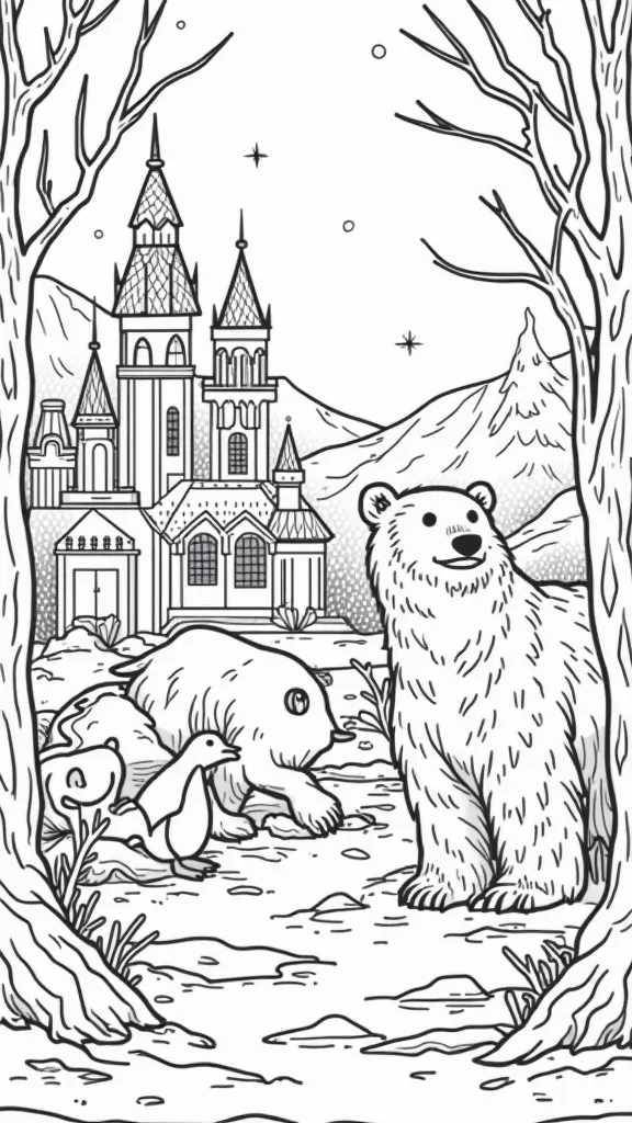 frozen images coloring pages